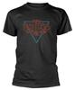 Official Foo Fighters T Shirt Disco Concrete Gold Black Rock Metal Tee Dave