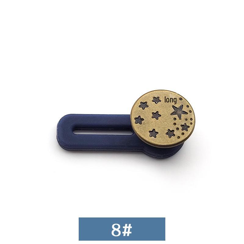Adjustable Metal Waist Extension Button for Jeans