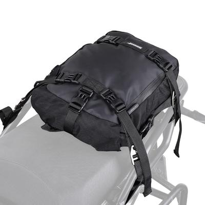 Rhinowalk Motorcycle Seat Bag, Waterproof Touring Bag, Modular Moto Pack, 10L Large Capacity, Multifunctional, Expandable, Includes Dedicated Fixing B