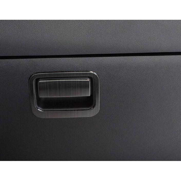 For Toyota GR Corolla -2024 Black Titanium Co-Pilot Storage Box Handle Trim