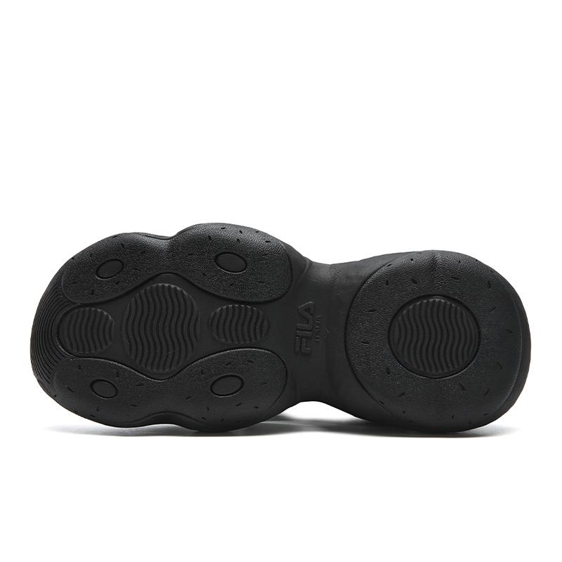 FILA Bagel Sandal Fashion Personality Trendy Minimalist Retro Sports Style Casual Versatile Breathable Thick Sole Velcro Water Shoes F12W622401FAI