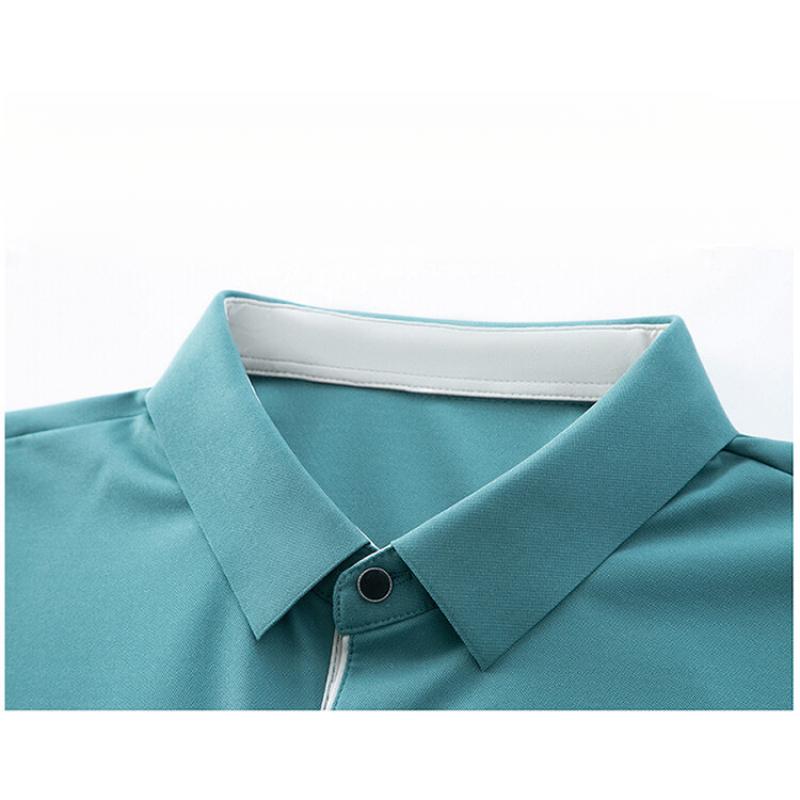 Summer New Men'S Short-Sleeve T-Shirt POLO Shirt Business Casual Fashion Versatile Short-Sleeve Tee For Middle-Aged Men