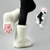 Handmade Fursuit Paw Socks Indoor Cosplay Cat Feet Costume Accessory Furry Fan Convention Wear