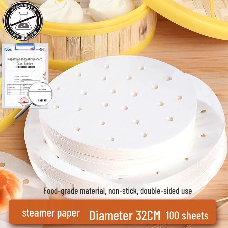 ZISIZ Non-Stick Steamer Liner Paper