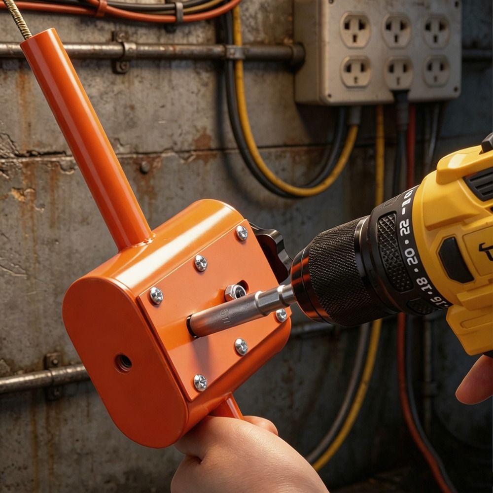 Smooth Control Wire Puller Handheld Wire Tugger New Cable Threading Tool Conduit Wiring