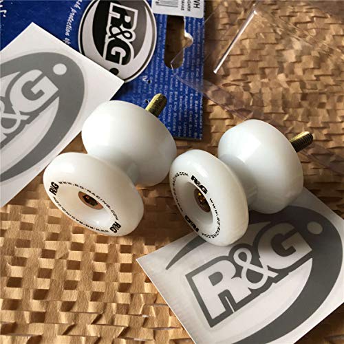 

Катушка для хлопка с ЧПУ, маятниковая катушка, подставка для велосипеда, крючок, болт M6, ползунок для Yamaha YZF-R1/R6, 2 шт., 3 цвета, CR0002WH, белый