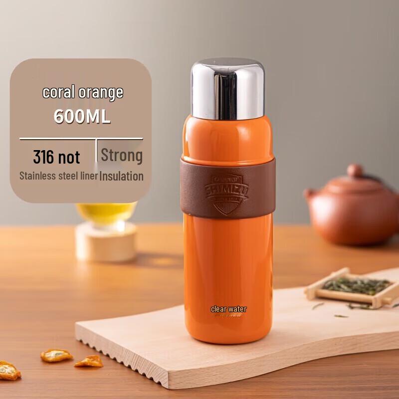 SHIMIZU 316 Stainless Steel Tea Infuser Thermos Mug