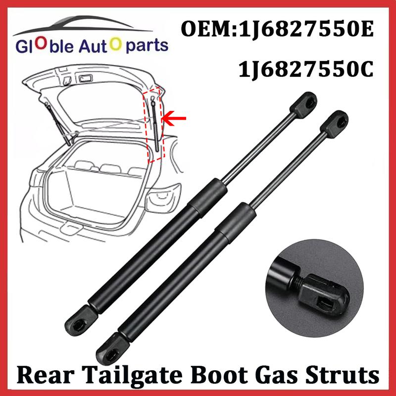 1J6827550 New Tailgate Boot Struts For VW Vento 1H2 1991-1998 Golf MK III 1991-1999 Golf Cabriolet MK III 1J6827550C 1J6827550E
