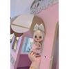 Blyth OB24 Doll's Clothes Accessory Pink Chiffon Skirt And White Lace Skirt Fit Female Action Figure Body DIY Toys For Gift
