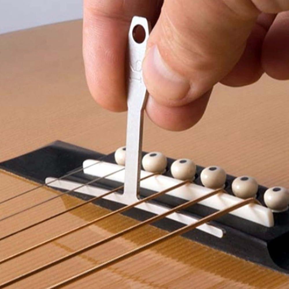 9Pcs Professional Guitar Setup Tools Arc Measurement Understring Radius Gauge Bass Setup