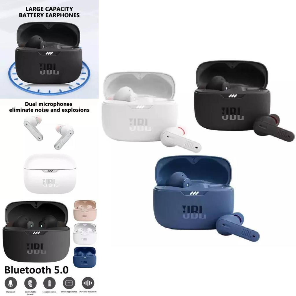 Bezprzewodowe słuchawki Bluetooth JBL T230NC TWS z redukcją szumów i wodoodpornością