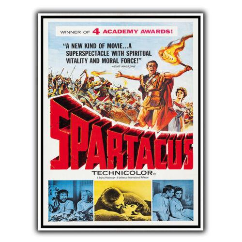 SPARTICUS SIGN METAL WALL PLAQUE Film Movie Advert poster reprintAluminum 20x30cm(7.8x11.8inch)