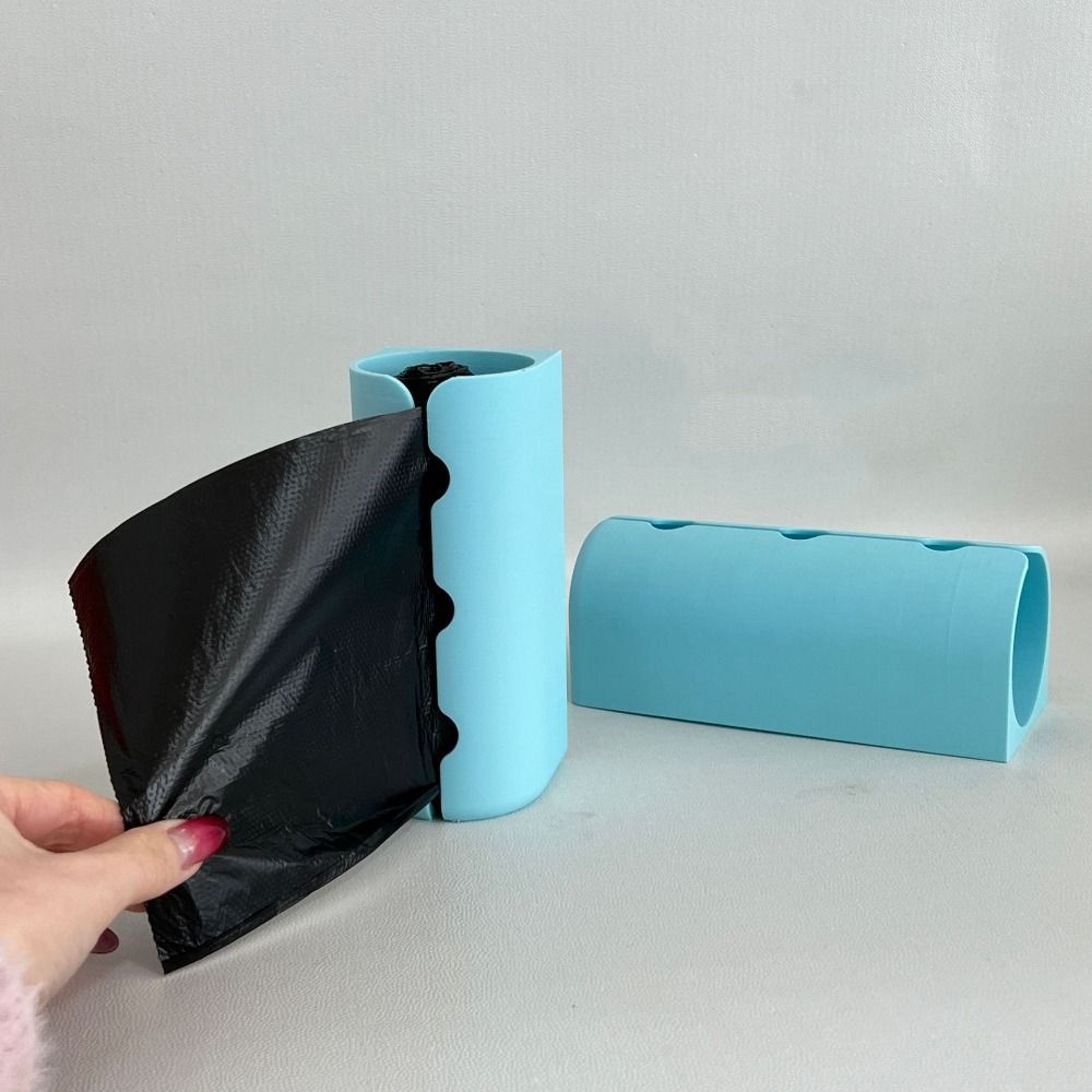 Plastic Trash Bags Storage Box Wall Mounted Garbage Bag Dispenser Plastic Bags Container Bathroom