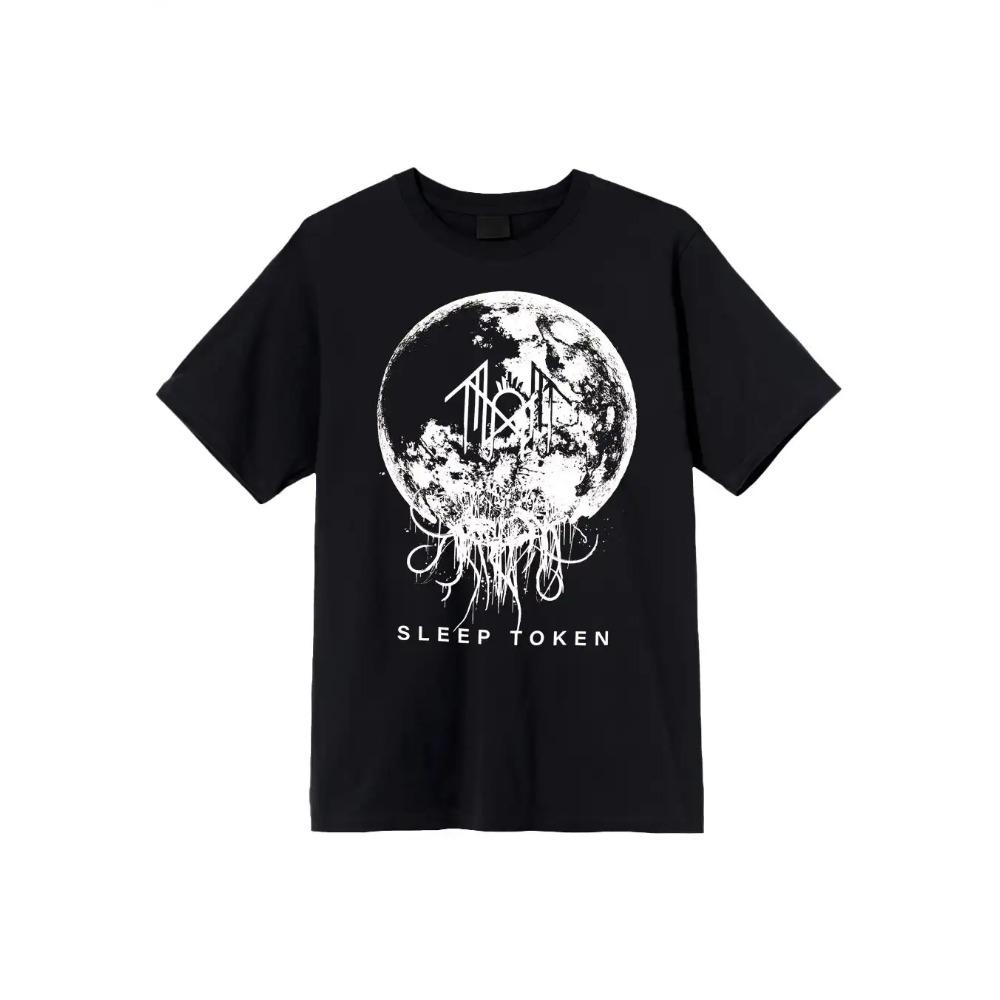 Sleep Token Metal Band Cotton T-shirt Unisex Men Women Fans Short Sleeve Tops Fashion Brand Summer Casual Daily Tee