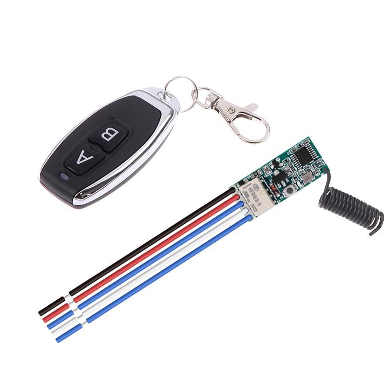 Trasmettitore ricevitore wireless 1 canale per scooter con interruttore di controllo relè remoto 433 Mhz Rf