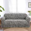 Sofa Cover, Featuring A Black Square Diamond Skirt Design, Easy One-Piece Installation, Soft and Skin-Friendly Material, Resistant To Pilling