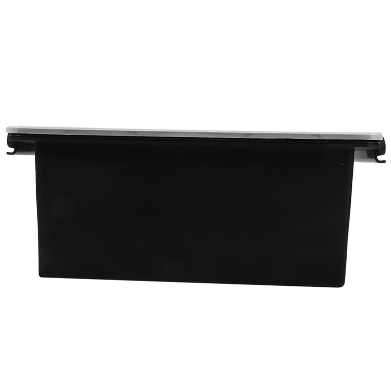 A55F-Clear Ice Maker Clear Ice Square Tray Make Crystal Clear Ice Square Maker 8 Big Square Ice Square, For Cocktails nero