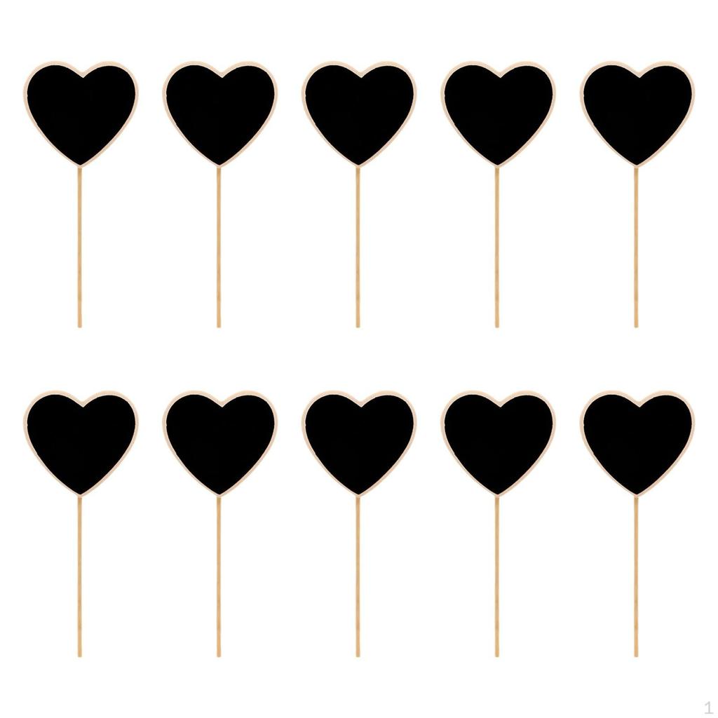 10 Pack Mini Blackboard Signs for Events And Daily Use