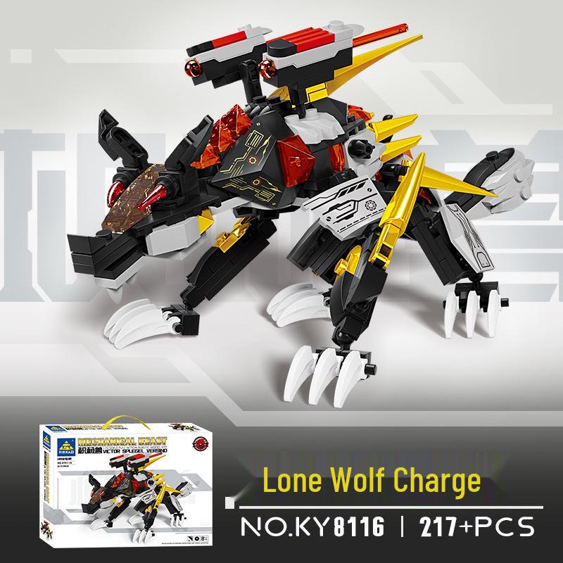 Creative Mecha Ejectable Building Blocks for Kids Color Box 35*25*5.8 cm