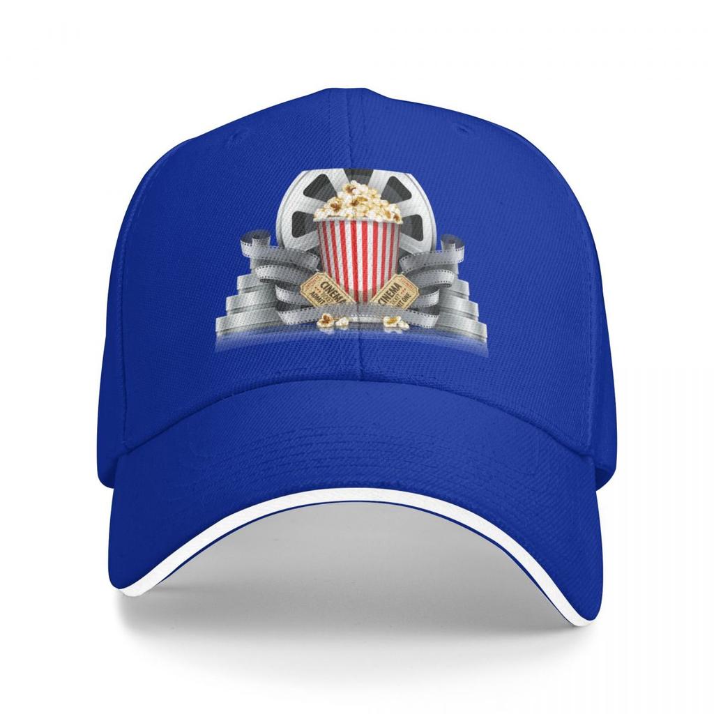 CINEMA NIGHT Baseball Cap Sunscreen Luxury Hat Mens  Womens