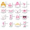 Ballet Theme Pink Photo Props With Sticks For Birthday Party Celebration