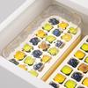 Space Saving Ice Cube Tray Silicone Pressure Ice Mold Homemade Ice Cube Maker  Household Use