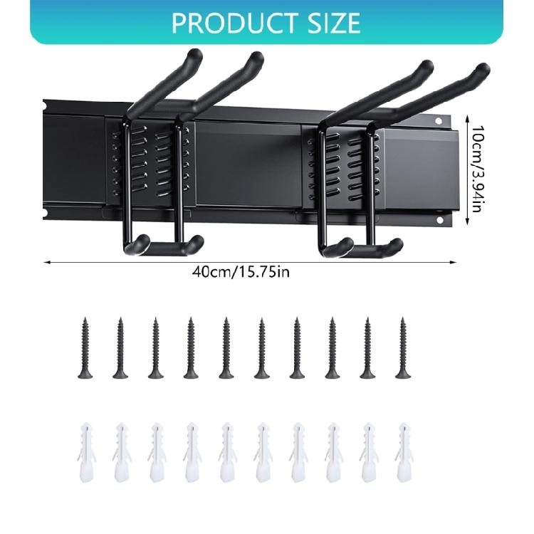 Ski Snowboard Wall Mount Rack Without Marring Surfaces Protects Equipment Fit Various Board Types And Size
