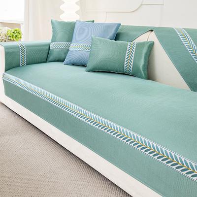 Summer Ice Silk Sofa Cushion Four Seasons Universal Sofa Cover Cover Non-Slip Sofa Cover Cloth Cushion Sofa Cushion