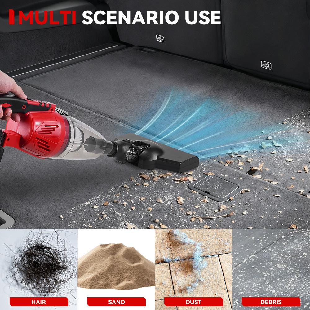 ONEVAN 12KPA Electric Vacuum Cleaner 1500W Multi-function Handheld Car House Cleaning Dust Tool For Makita 18v Battery Pin