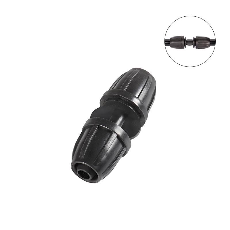 

8/11 Замок-накидной прямой соединитель для удлинения ПЭ трубы, Микро-дождевальное орошение, Садоводческие аксессуары