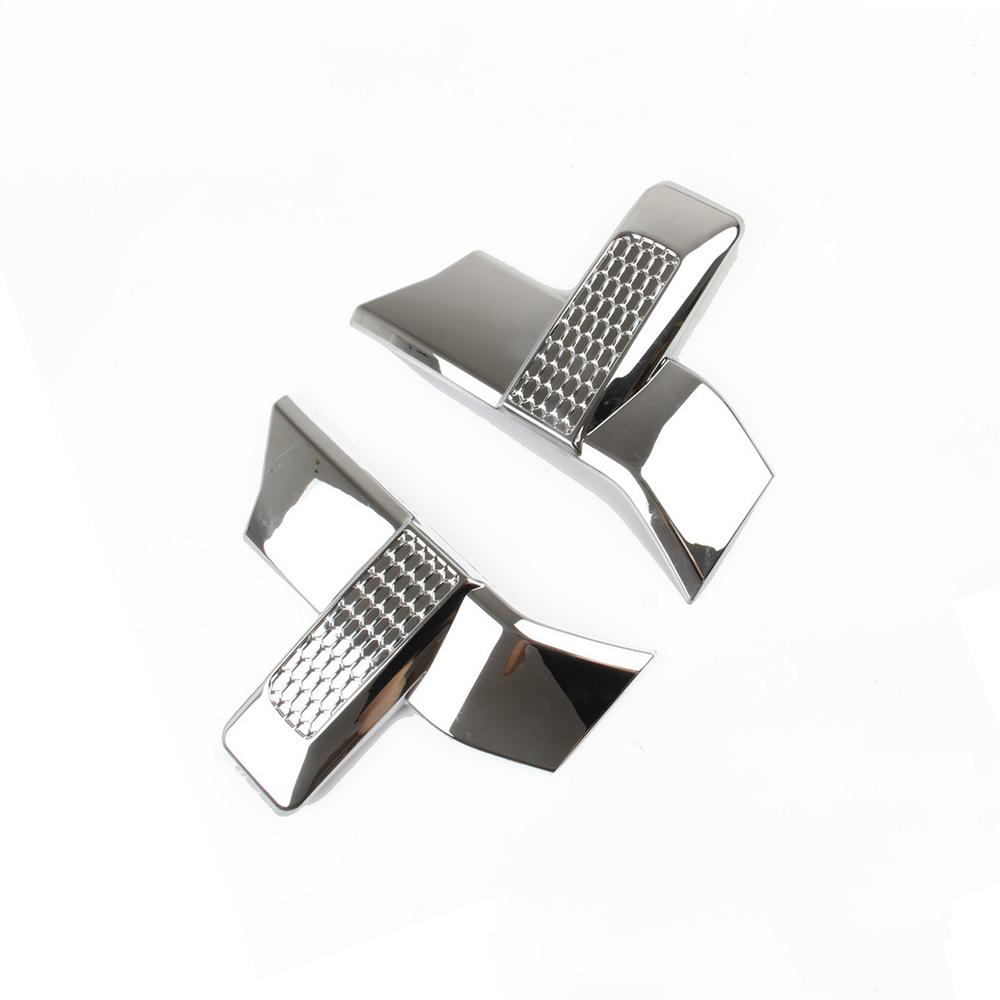 ABS Chrome Front Bumper Headlight Grille Cover Trim For Ford F150 2015-2019