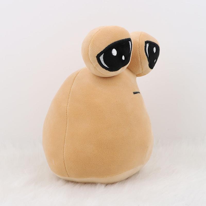 Hot Game My Pet Alien Pou Plush Toy Furdiburb Emotion Alien Plushie Stuffed Animal Pou Doll 22Cm