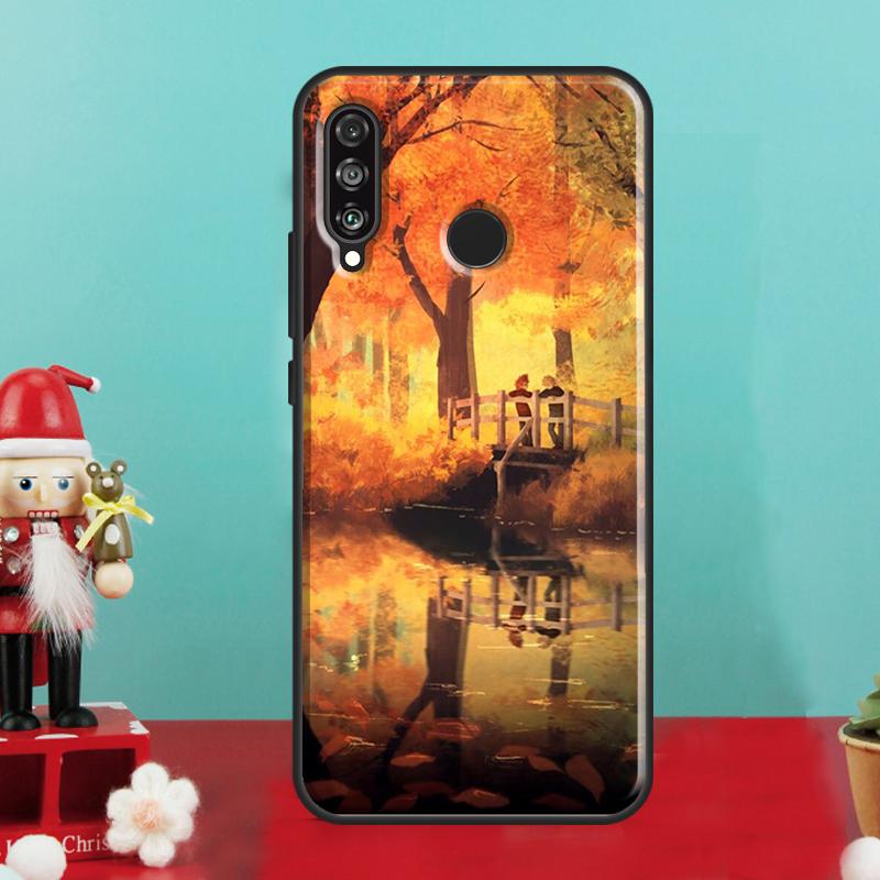 

Autumn Leaves Fall Halloween For Huawei Nova 9 10 SE 12i 12s 11i 8i Y90 Y60 Y70 Y72 Y73 Y61 Y91 P60 Pro P30 P40 Lite Case Huawei P30 Lite