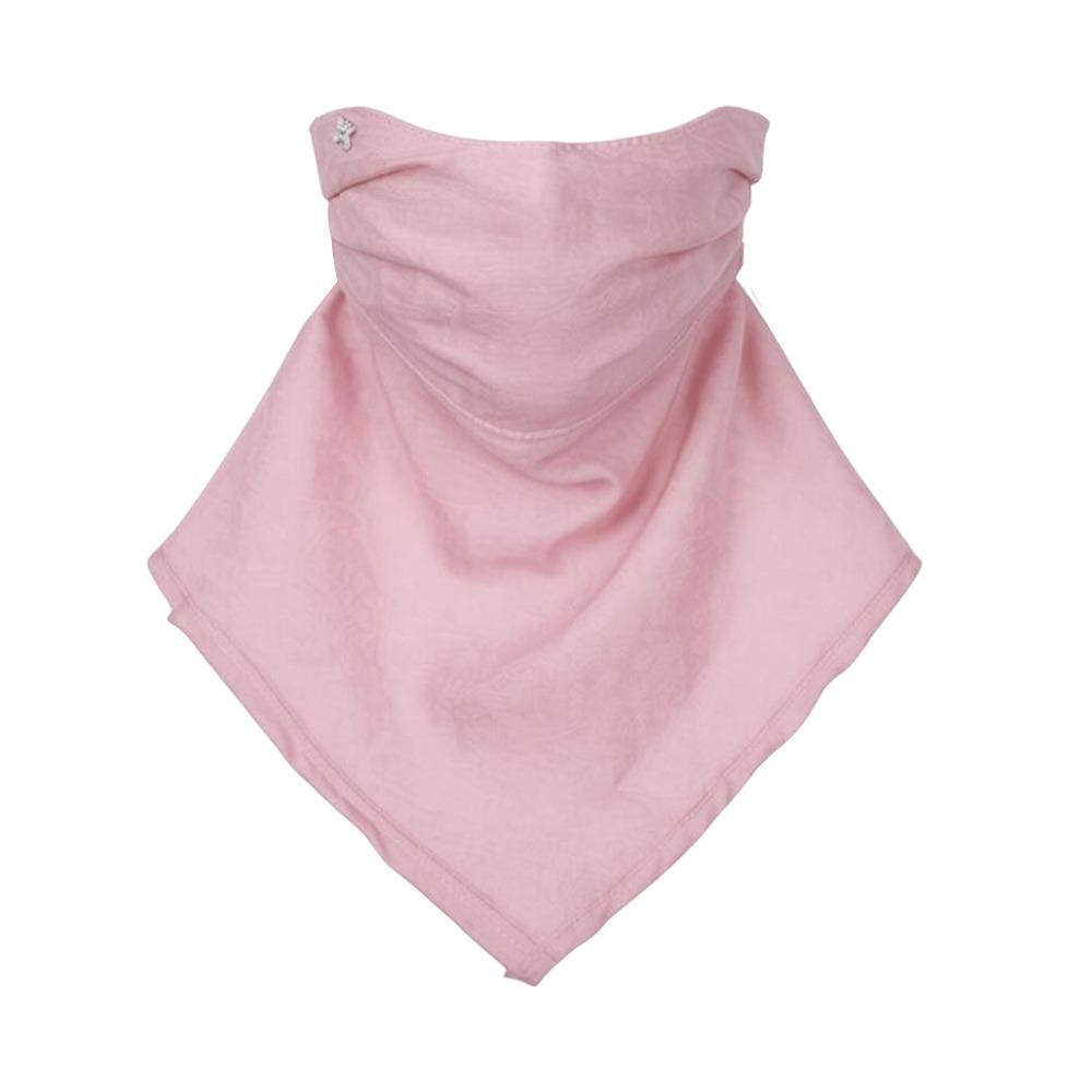 Nylon, Spandex Sun Protection Face Mask Thin Texture Neck Cover  Travel Use розовый