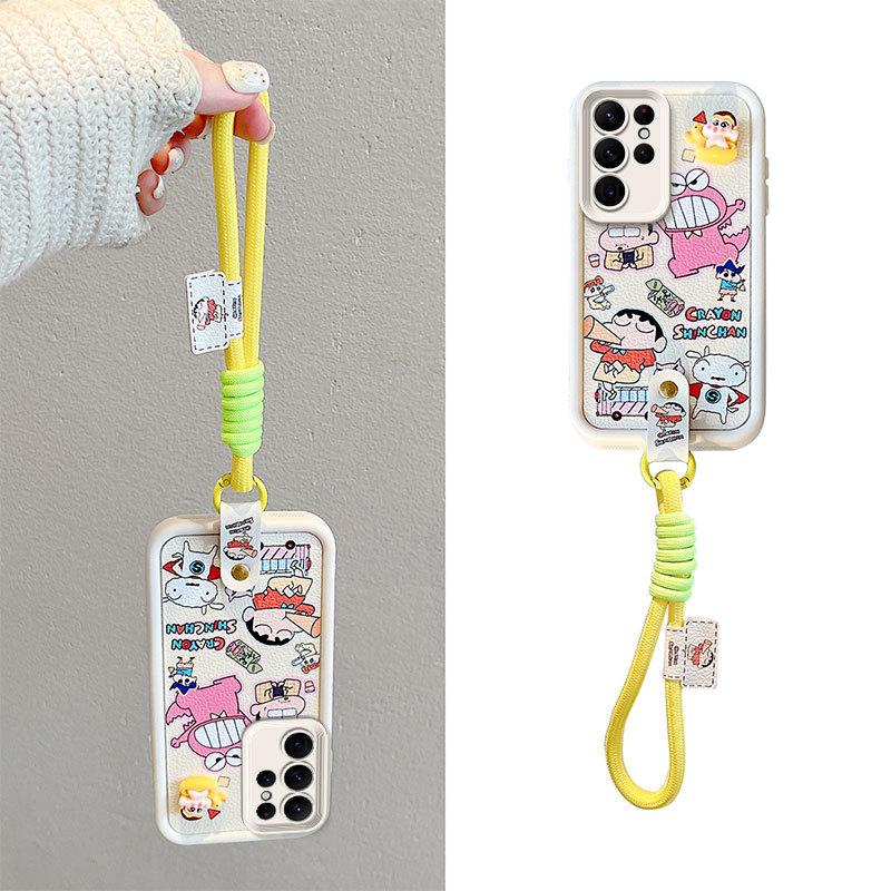 

For Samsung S25 Ultra, A55, S23 FE, Rivet Leather A56, Cartoon A06 Phone Case. A06-4G
