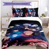 Jujutsu Kaisen Printed 3PCS Bedding Set Soft Breathable Duvet Cover Pillowcases Set Washable Bedroom Decor Home Gift
