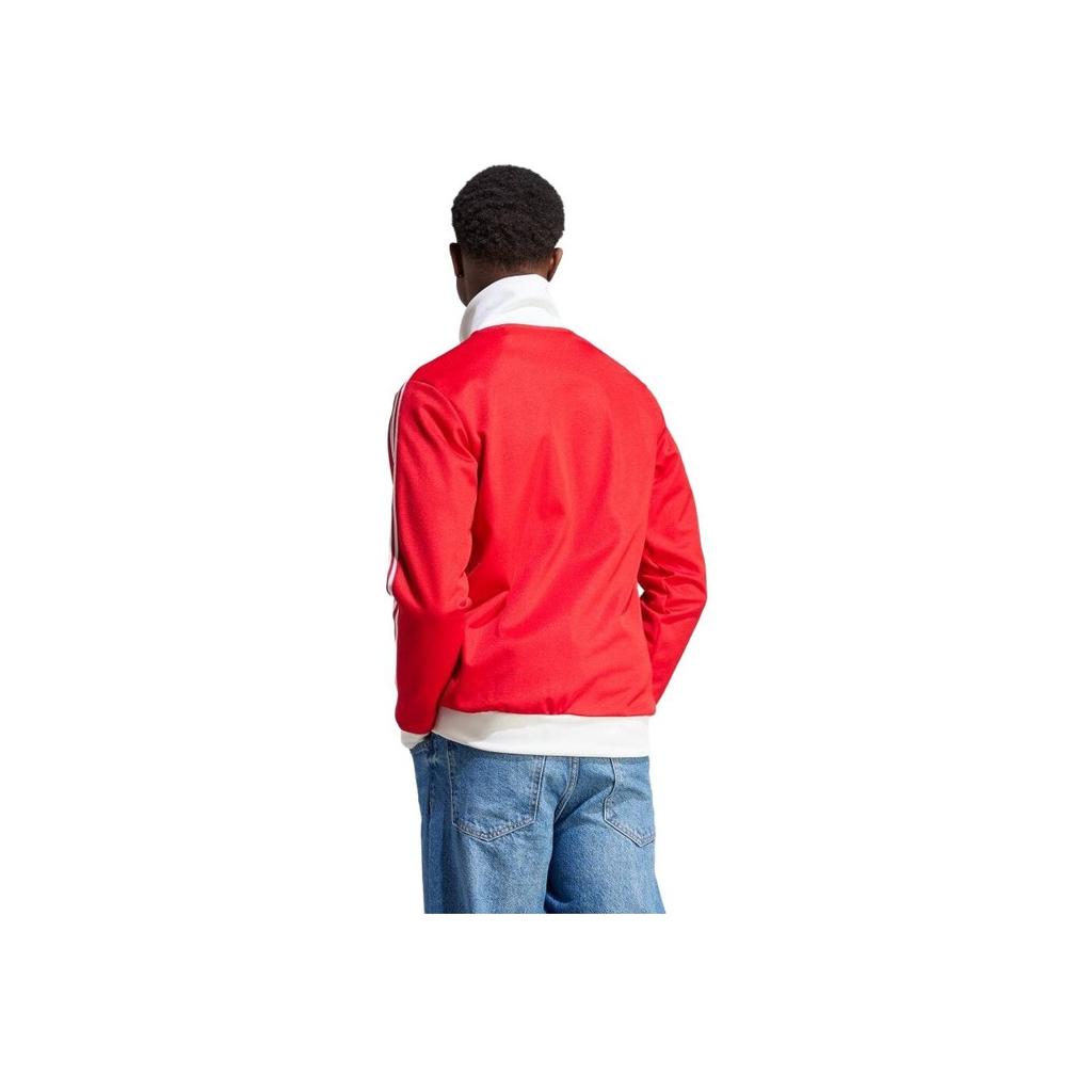 Adidas Originals Adicolor Series Three-Stripe Zip-Up Jacket Men Jacket Red IM4511