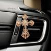 Cross Car Smell Flavouring In Conditioning Vent Clip Outlet Perfume Clip Christian Car Air Freshener