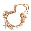 1 Stück Natürliche Muscheln Strand Schmuck Sommer Böhmen Ozean Elemente Armband Seestern Koralle Muschel Anhänger für Frauen Geschenke