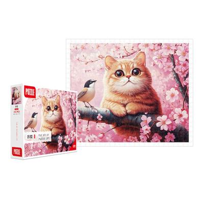 Upgraded Version 501~1000 Pieces Plastic DIY TOY Jigsaw Puzzle for 14 Years & Up High Bite Intelligence Game