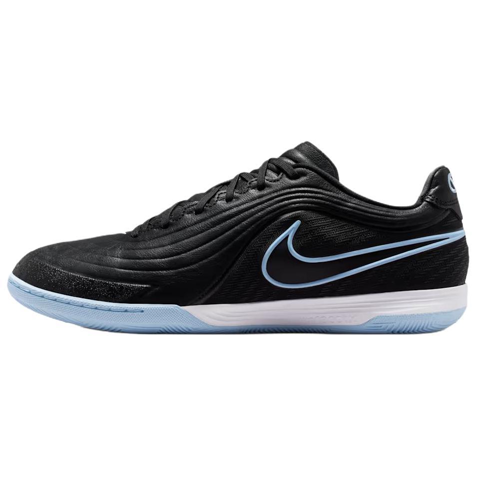 Nike Tiempo Reactgato IC LE 'Black Ice Blue' (Unisex) Black / Ice Blue / Obsidian Soccer Shoes HQ3159 040