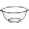 Iwaki AGC Technoglass Heat-Resistant Glass Bowl, Round, 900ml Capacity, 18cm Outer Diameter, Microwave/Oven/Dishwasher Safe, Wide Mouth Design for Eas