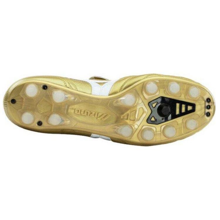 Mizuno Morelia UL Japan Champion Gold Men Sneakers White P1GA211150