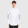 TB Shirt New Unisex Patch Solid Color Long Sleeved Shirt Trendy Simple Casual Style
