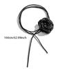 Elegant Big Rose Flower Clavicle Chain Necklace For Women Romantic Party Wedding Necklace Fashion Jewelry Girls Gift