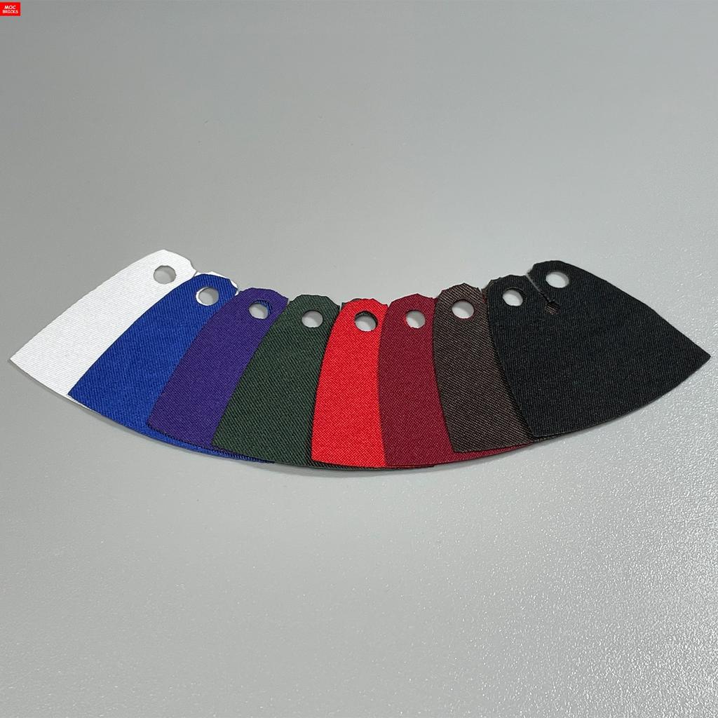 Peças MOC Cabeça Capuz Capacete Abaixado Figura 4cm Corpo Acessório de Roupa 30381 15428 blocos de construção brinquedos presentes para crianças