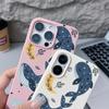 Měkký kryt s motivem velryby pro iPhone Air 17 16 Pro Max 15 14 13 12 Pro Max 11 16e nárazuvzdorný silikonový kožený texturovaný kryt