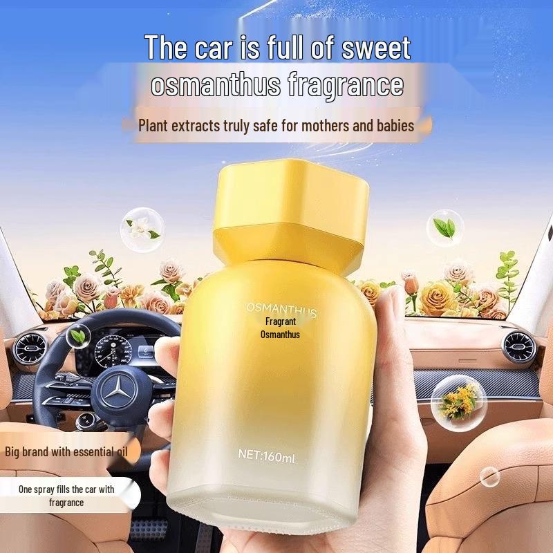 Car Air Freshener 2025 - New Car Perfume, Long-Lasting High-End Fragrance for Car Interior Deodorization and Odor Removal.