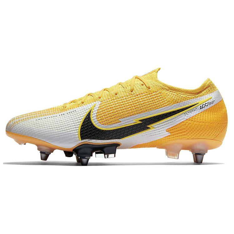 

Nike Кроссовки Унисекс Mercurial Vapor 13 Elite SG Pro Laser Orange Черные Белые CJ6124-802 41