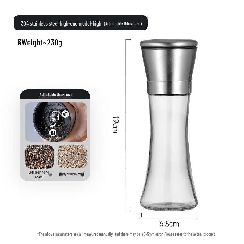 Zhaoran Manual Stainless Steel Spice Grinder
